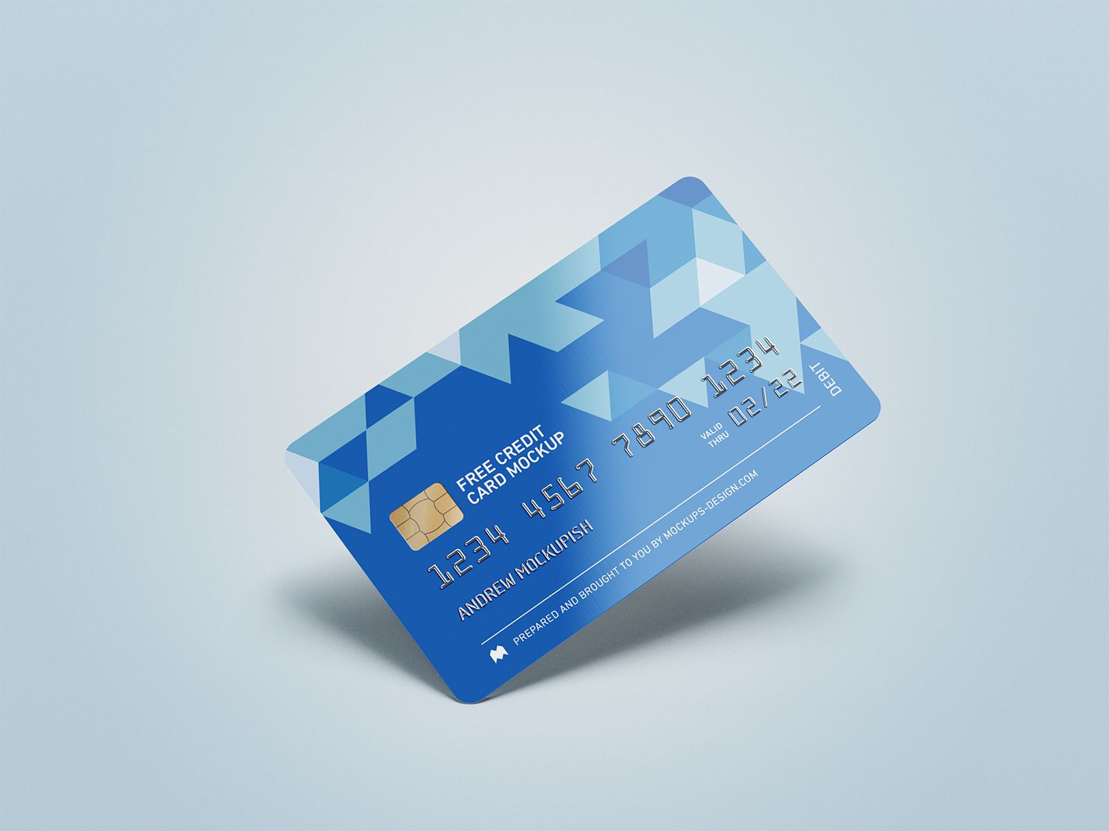 Download Free Credit Card Mockup Psd Free Mockup