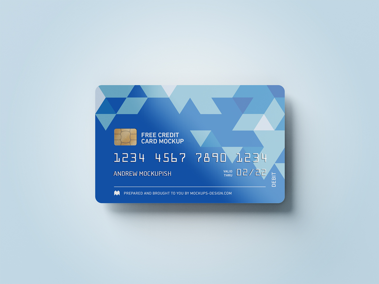 Free Credit Card Mockup Psd Free Mockup