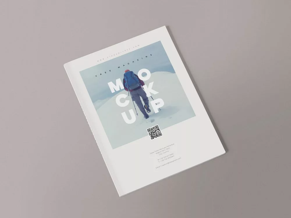 Free Magazine Mockup Templates