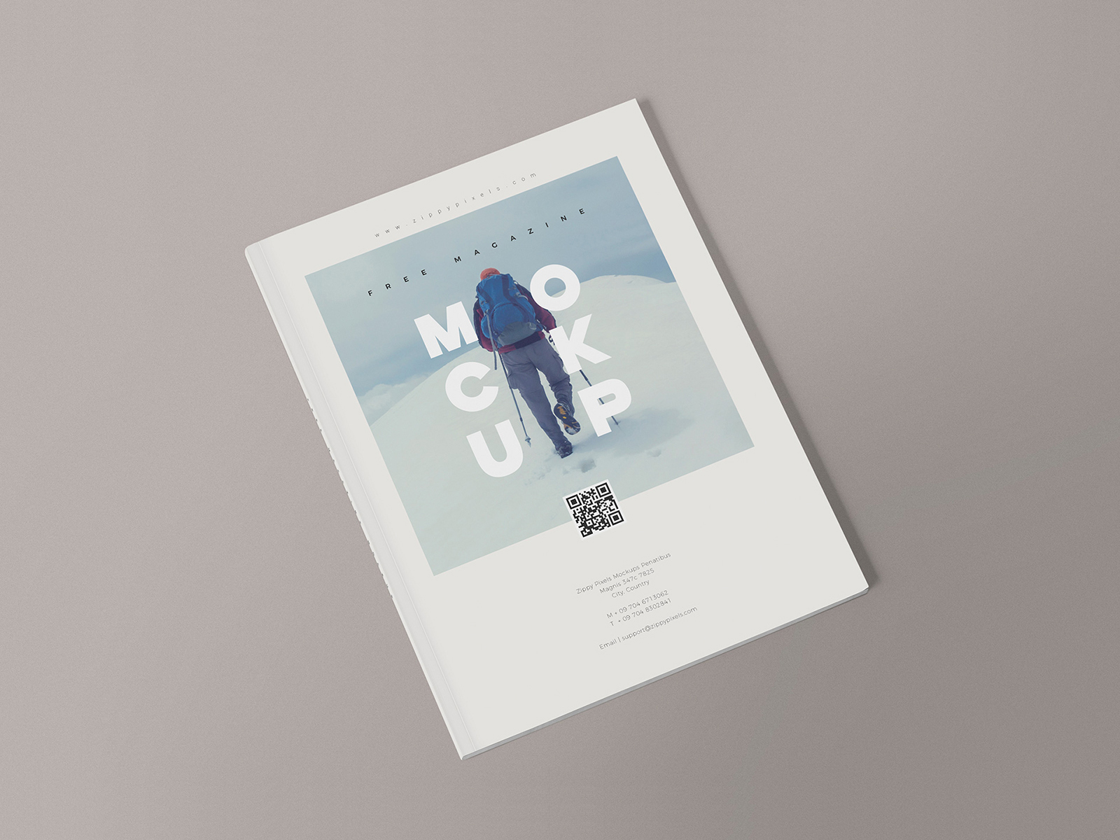 Free Magazine Mockup Templates