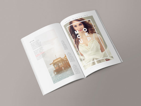 Free Magazine Mockup Templates