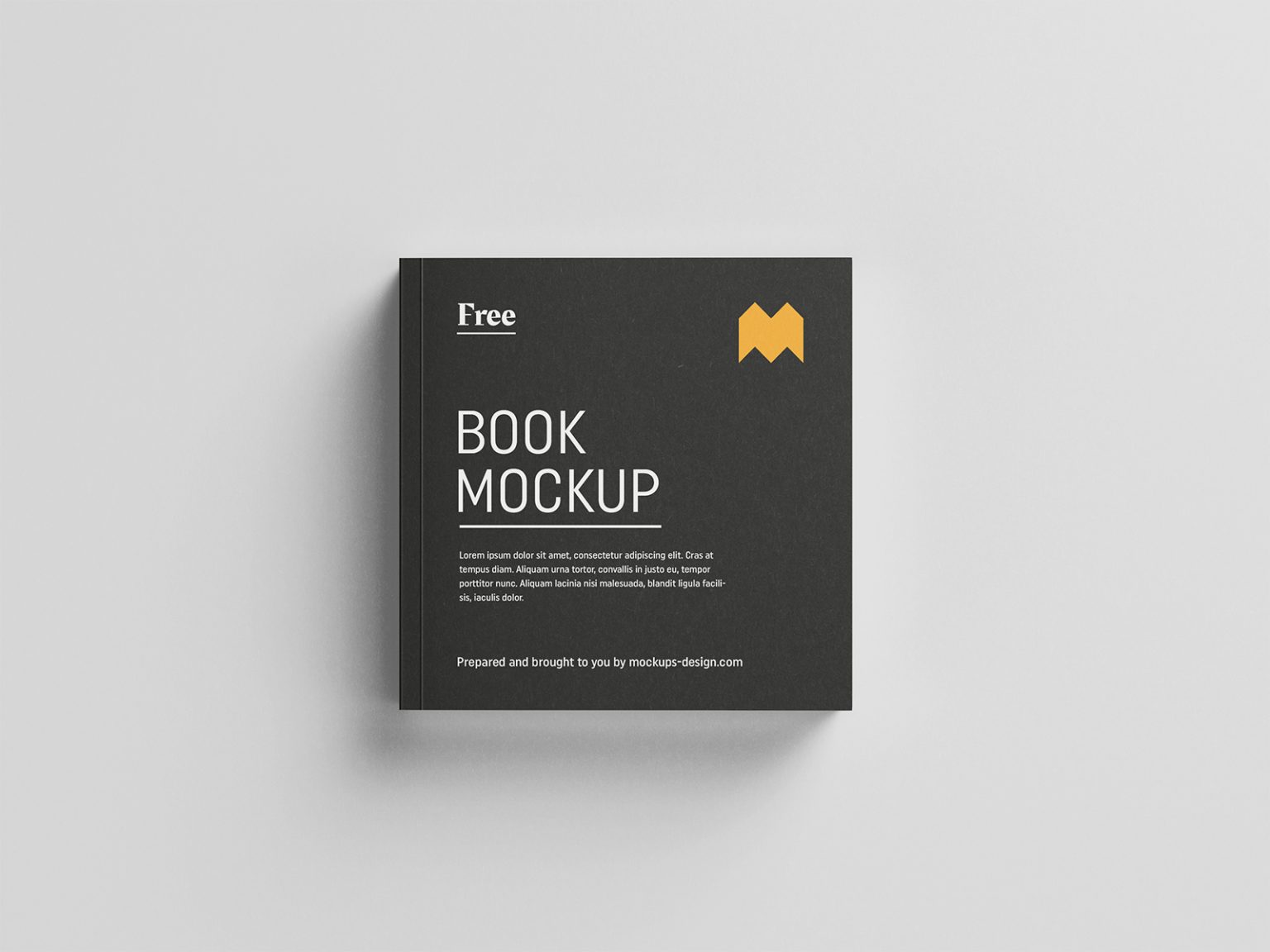Set Square Books Square Book Mockup Set