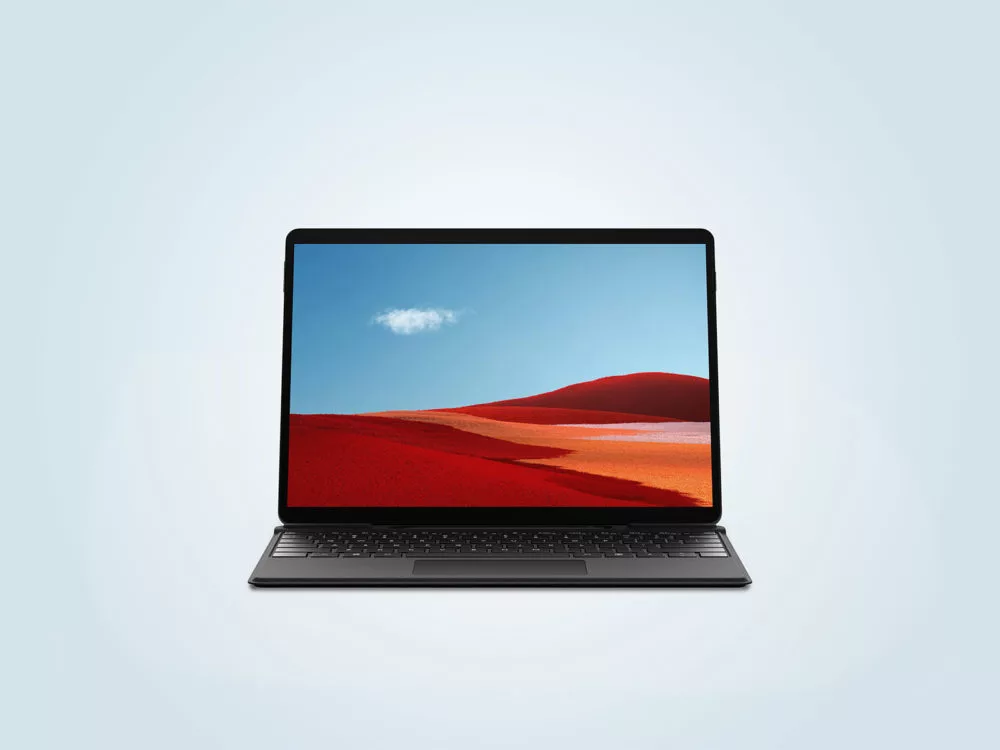 Microsoft Surface Pro X Free Mockup