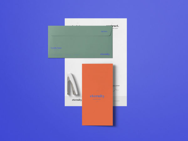 Simple Stationery Mockup