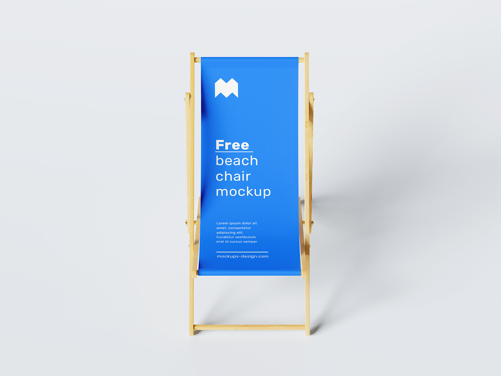 Download Free Beach Chair Mockup | Free Mockup