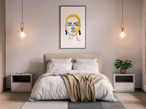 Modern Poster PSD Mockup