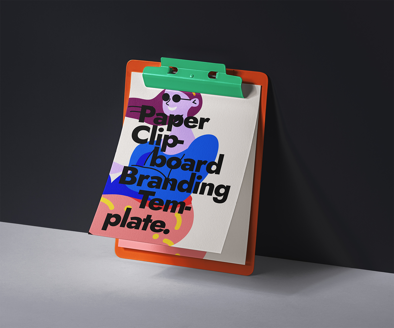 Download Paper PSD Clipboard Mockup | Free Mockup