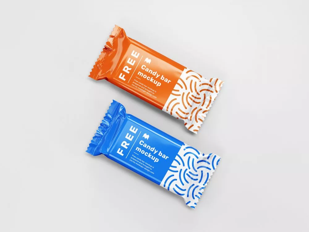 Free Candy Bar Mockup