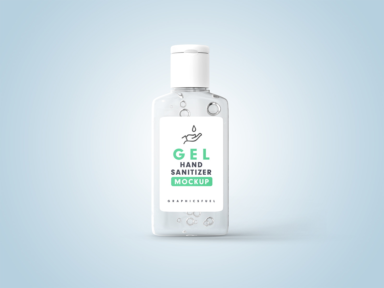 Download Hand Sanitizer Bottle Mockup Free Mockup