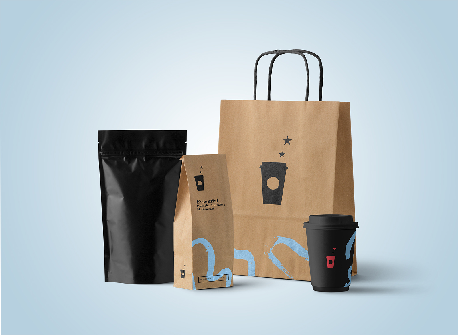 Download Coffee Branding Free Mockup | Free Mockup