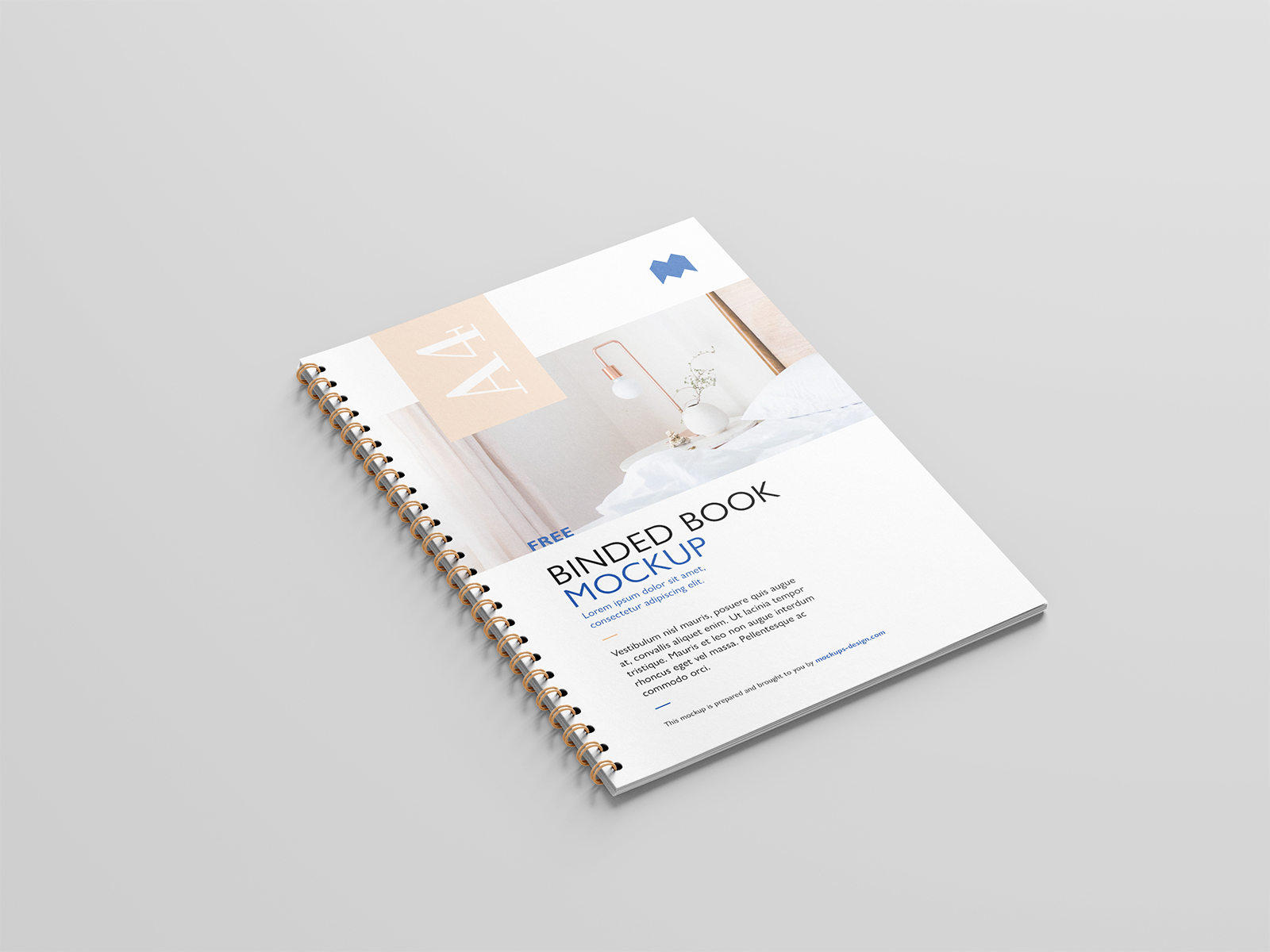 Download Download Psd Ringed Paper Notebook Mockup Gif Yellowimages Mockups