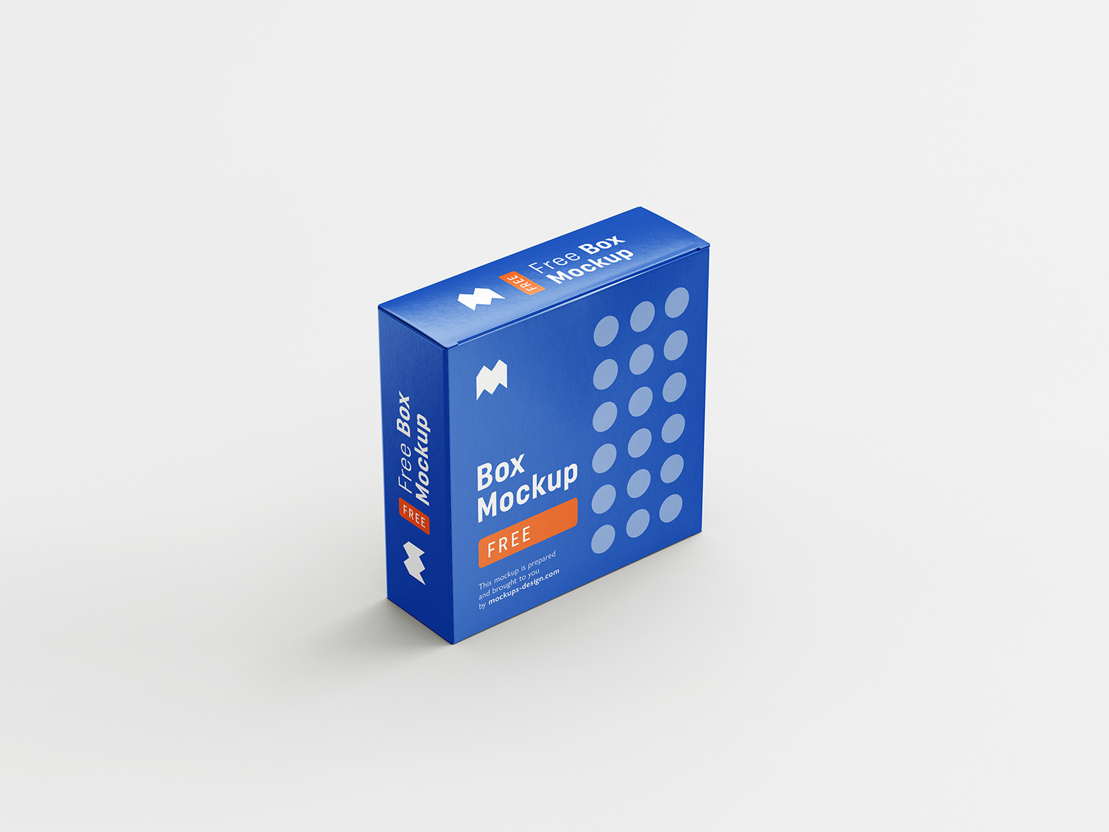 Free Box Packaging Mockup