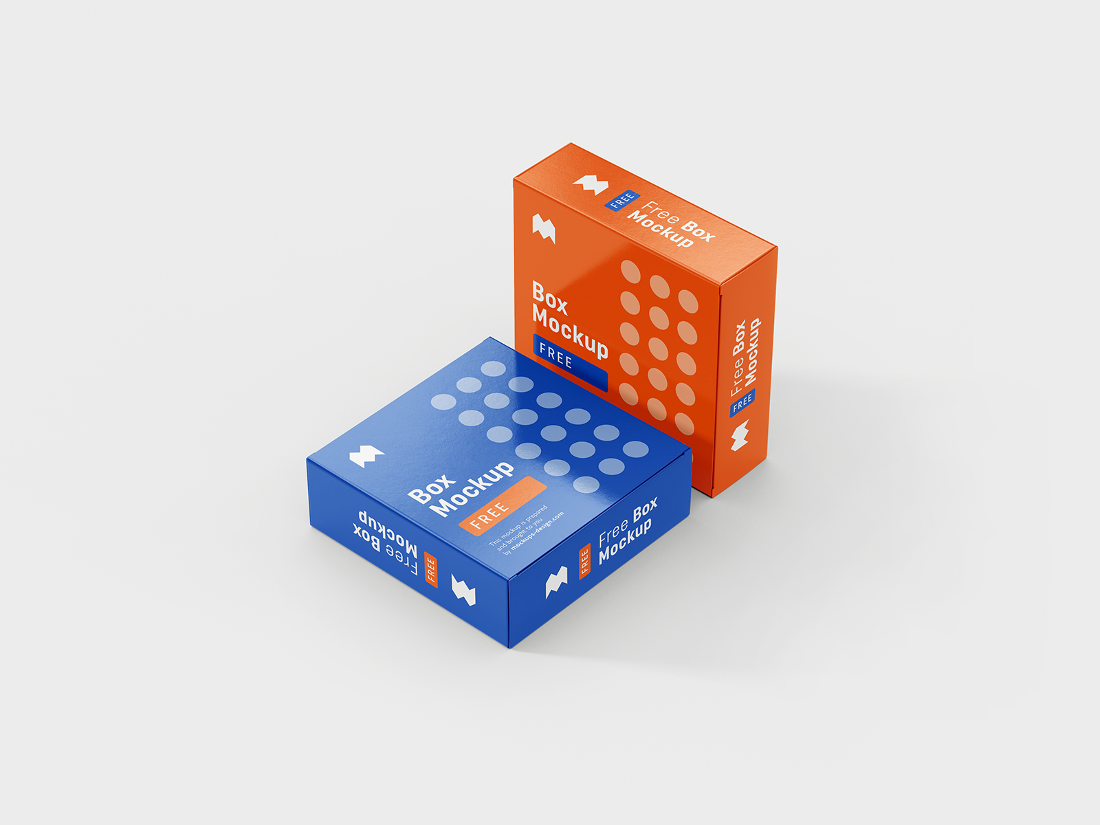 Free Box Packaging Mockup