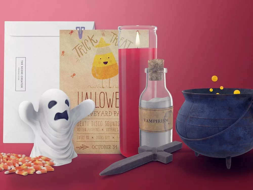Free Halloween Scene Creator