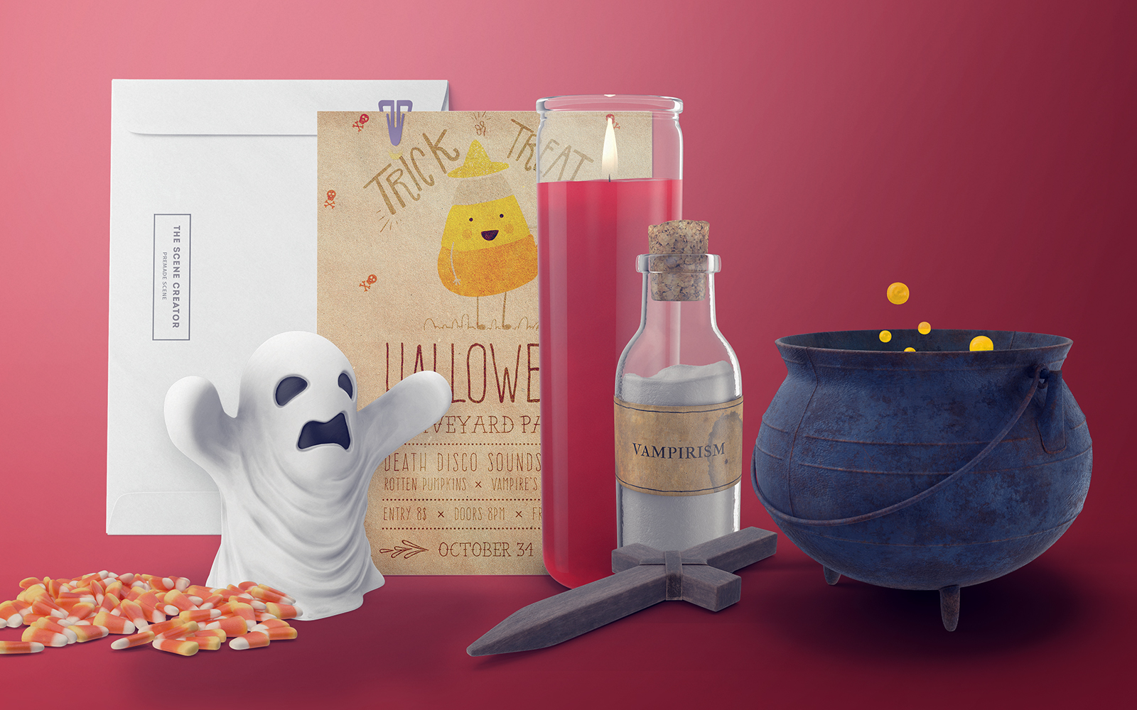 Download Halloween | Free Mockup