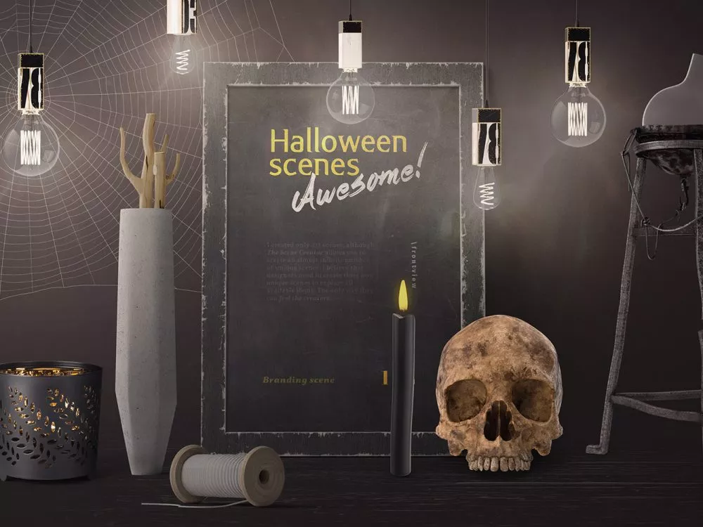 Free Halloween Scene Creator