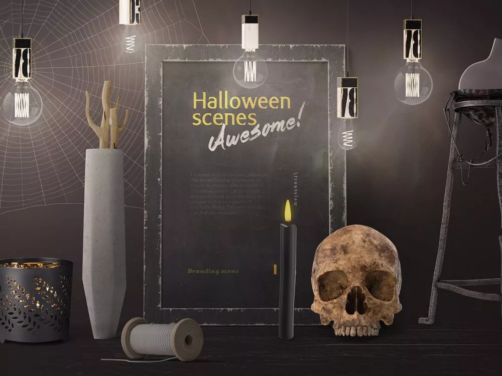 Free Halloween Scene Creator