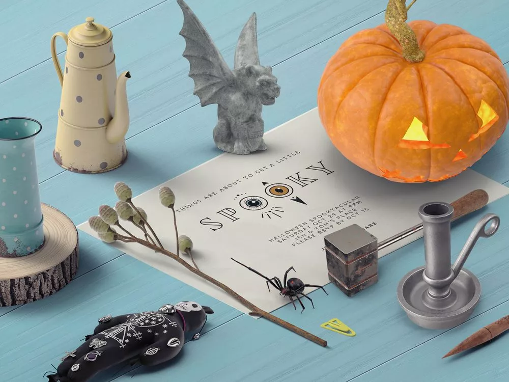 Free Halloween Scene Creator