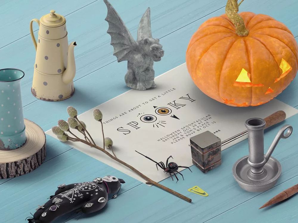 Free Halloween Scene Creator