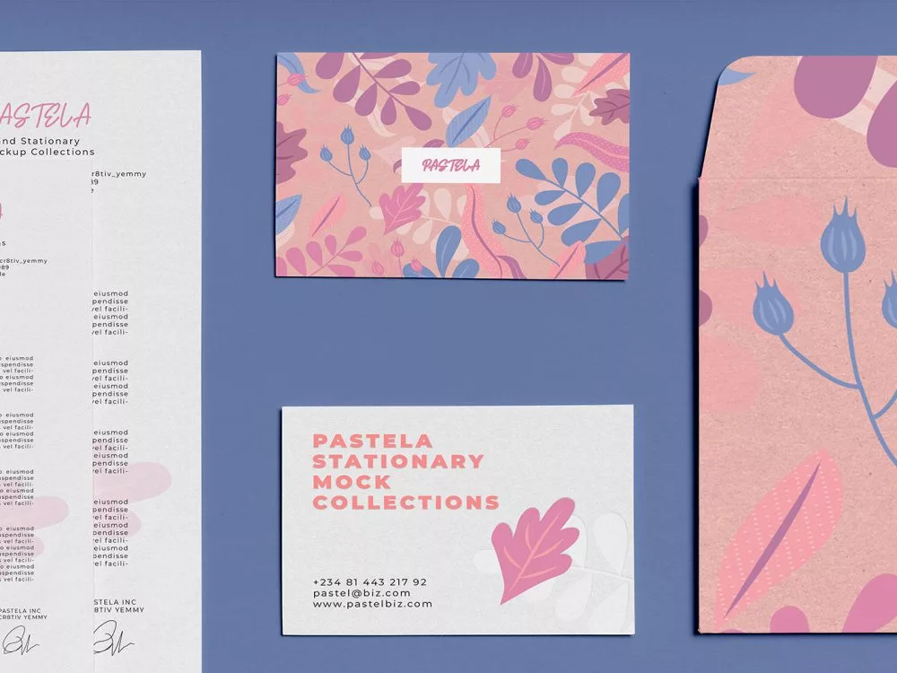 Free Stationery Mockup Set