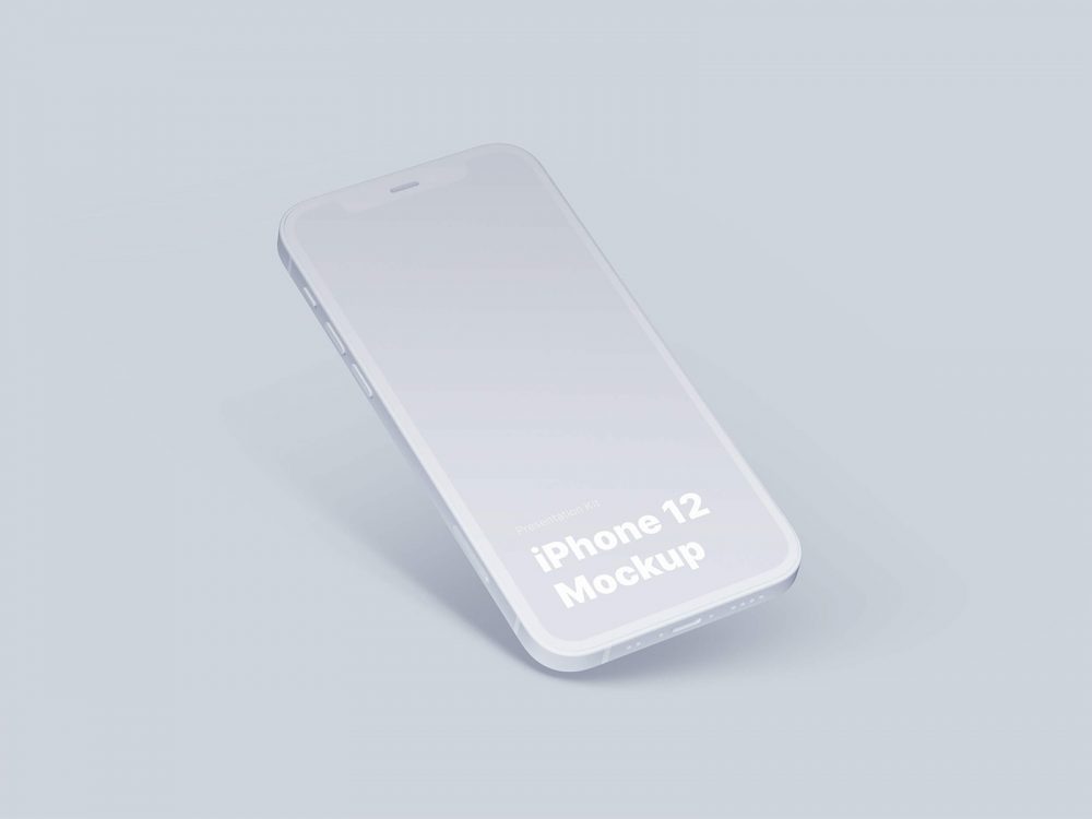 Download Free iPhone 12 PSD Mockup 06 | Free Mockup