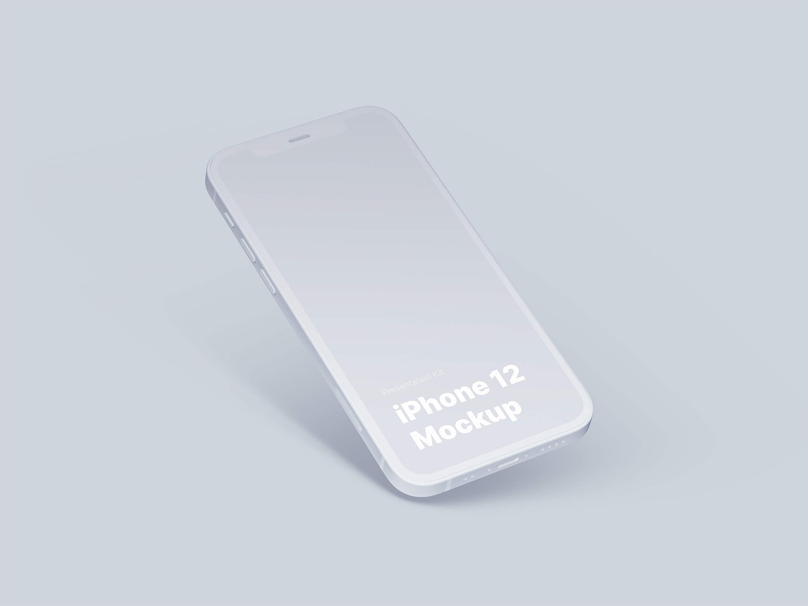 Free iPhone 12 PSD Mockup