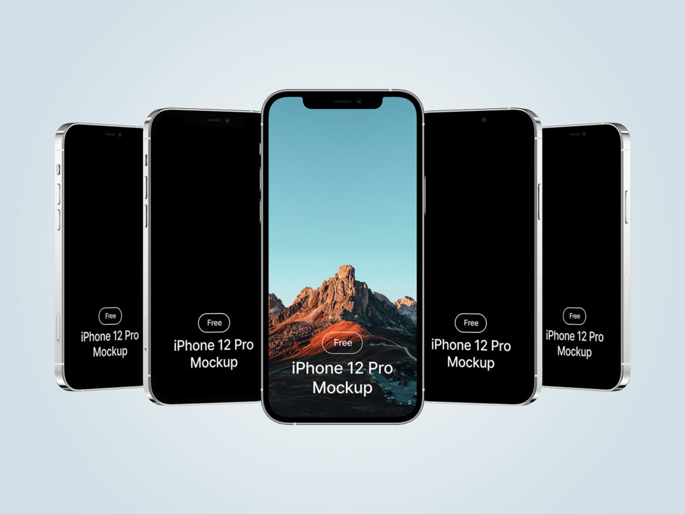 Free iPhone 12 Pro Mockup