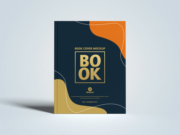 Letter Size Cover Branding Book Free Mockup
