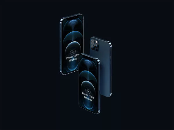 iPhone 12 Pro Mockup Scene