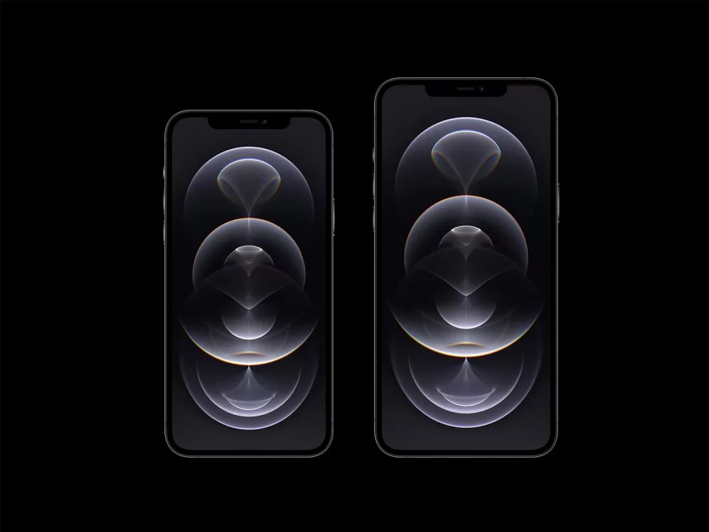 iPhone 12 Pro Graphite Free Mockup