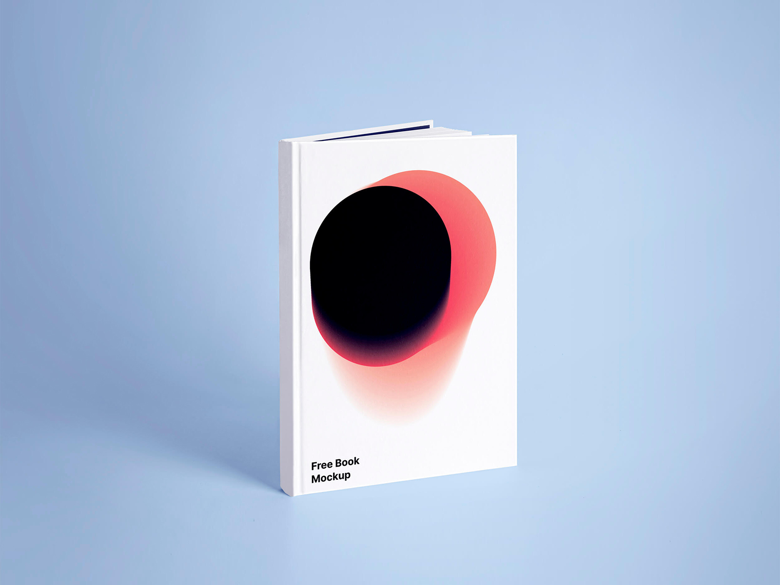 Free White Book Realistic Mockup | Free Mockup