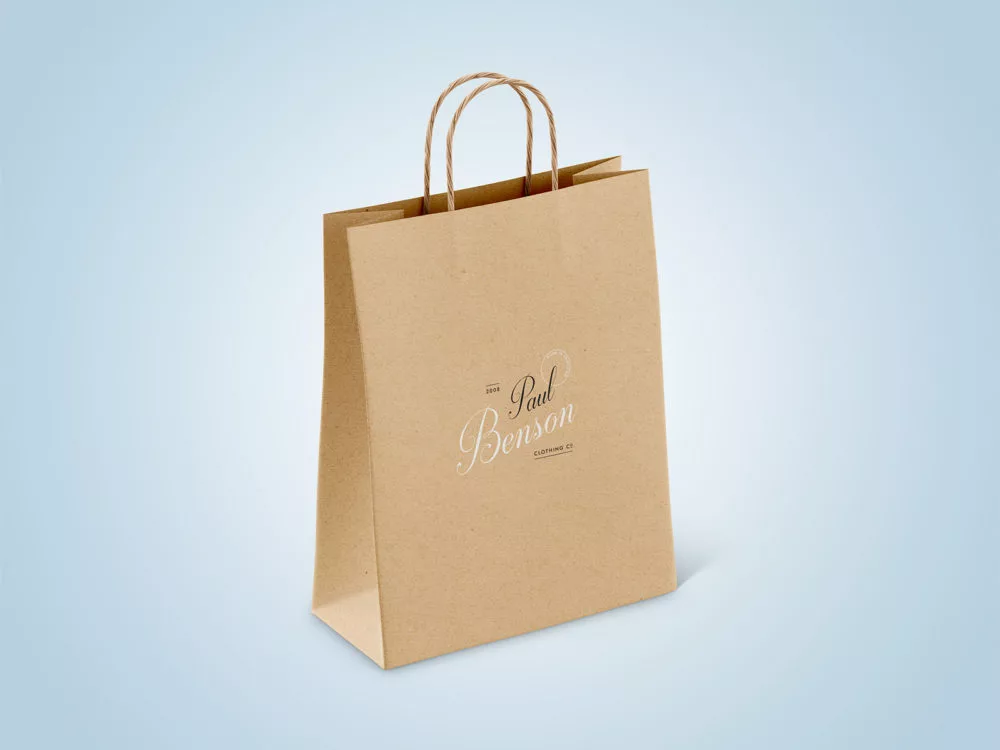 Paper Bag Mockup Set