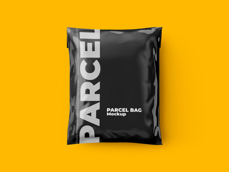 Download Shipping Bag Free Mockup | Free Mockup