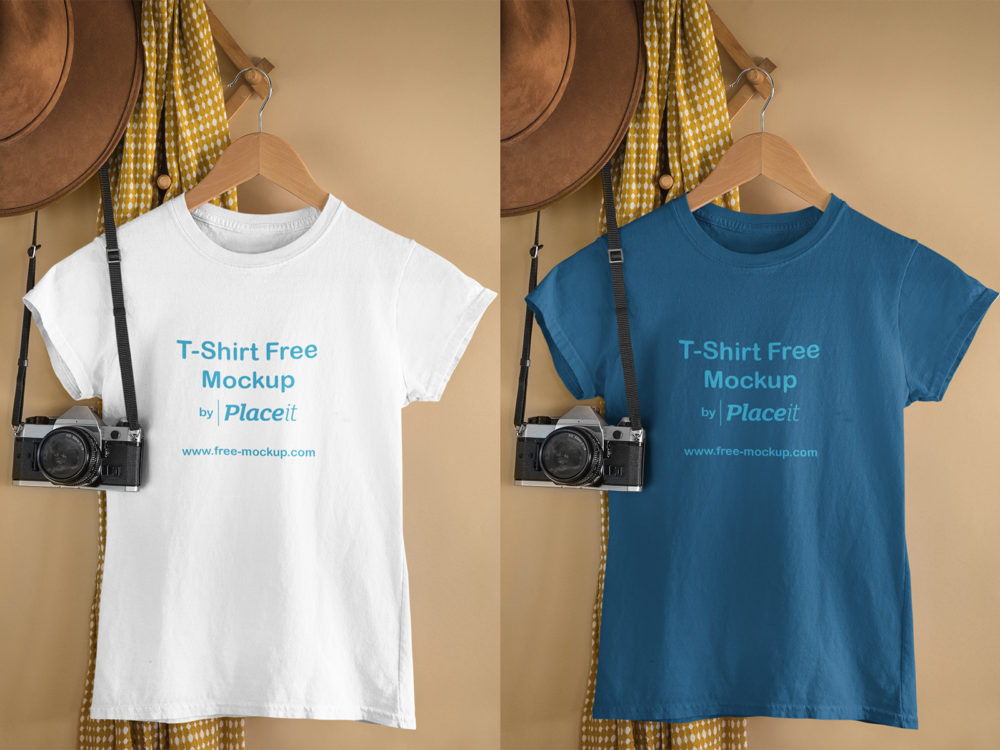 T-Shirt Free Online Mockup