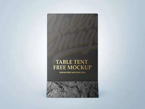 Table Tent Branding Mockup