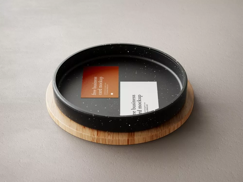 Free Business Cards Mockup