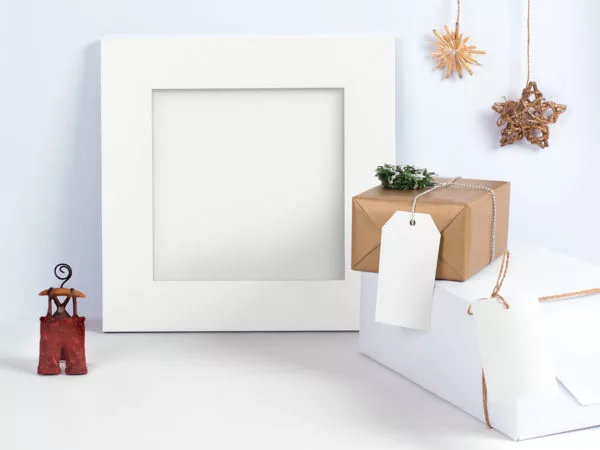 Free Christmas Frame Mockup