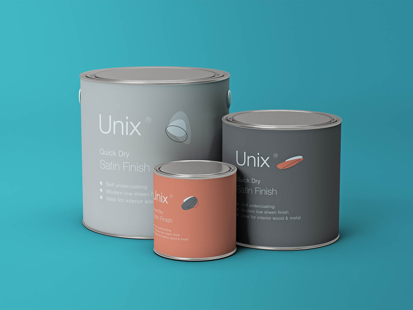 Download Metal Paint Buckets Free Mockups Free Mockup