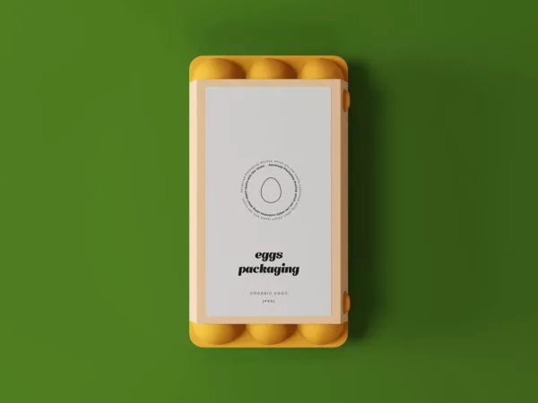 Egg Packaging Free Mockup