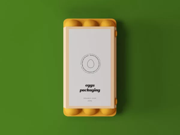 Egg Packaging Free Mockup