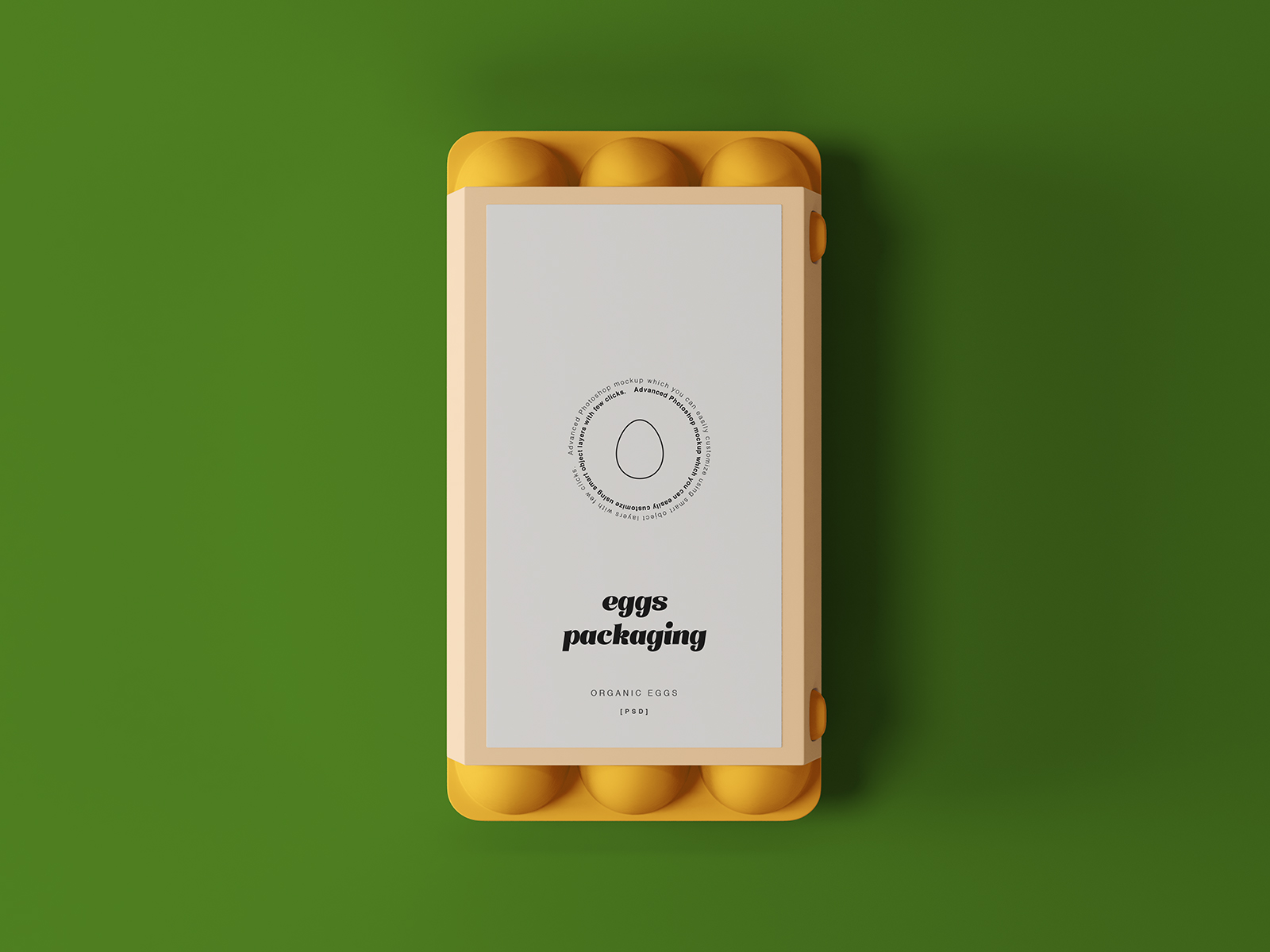 Egg Packaging Free Mockup | Free Mockup