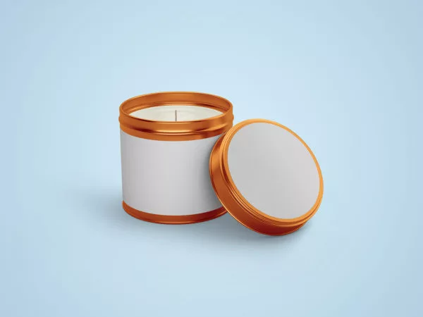 Candle Tin Jar Mockup