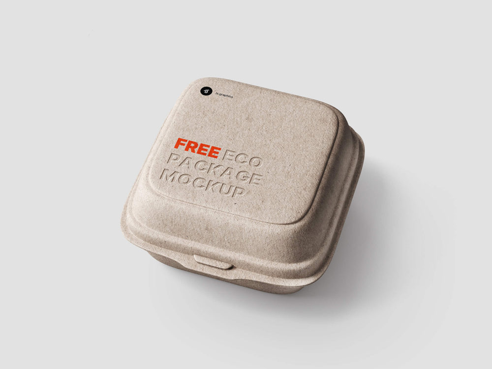 Free eco package mockup | free mockup