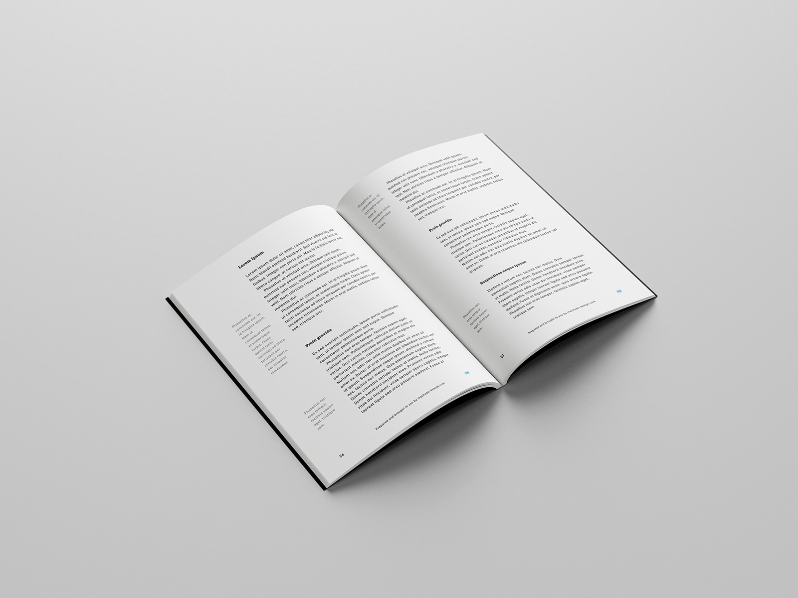 Free Softcover Book Mockup Set