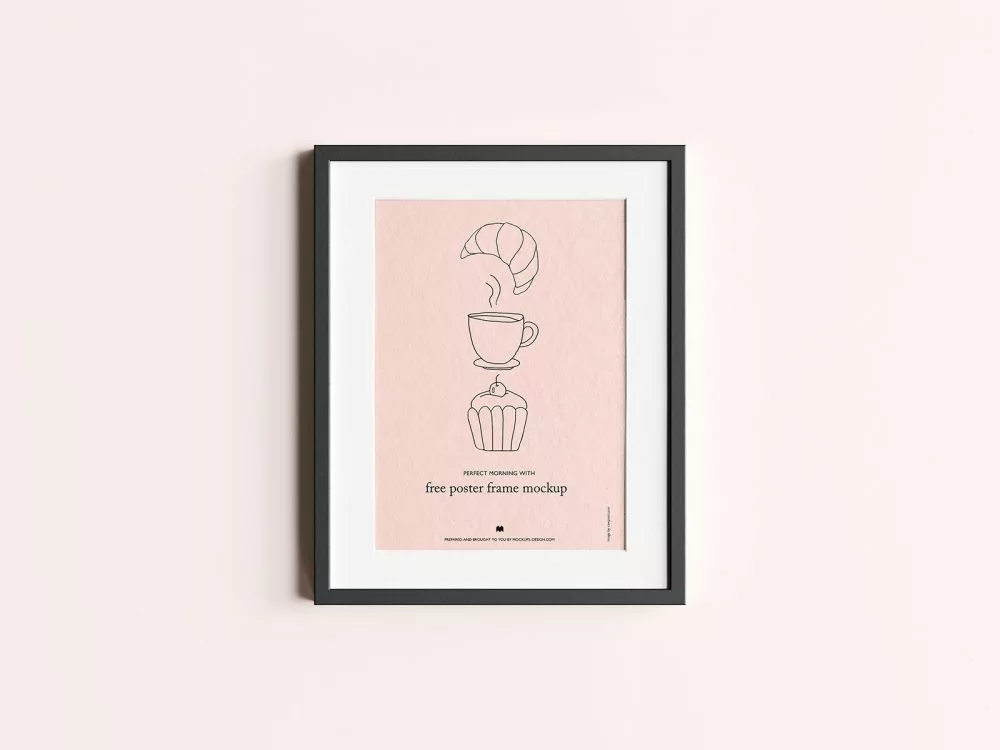 Free Poster Frame Mockup