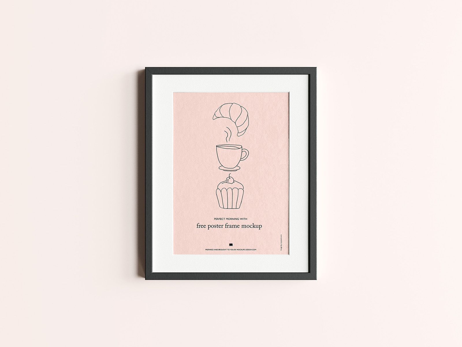 Free Poster Frame Mockup