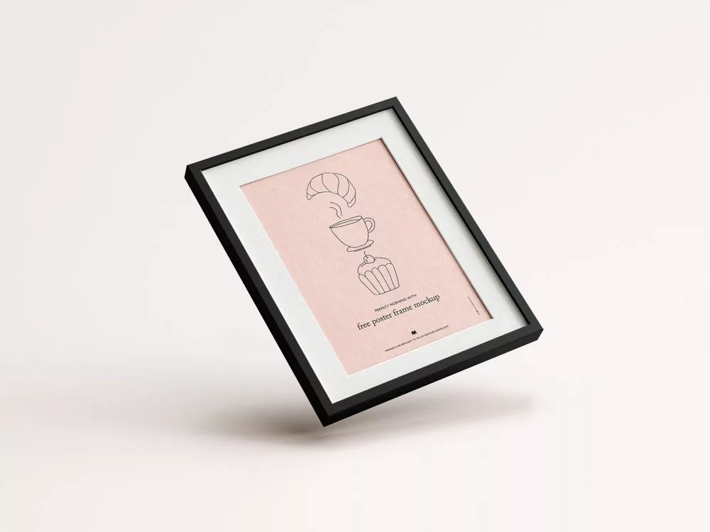 Free Poster Frame Mockup