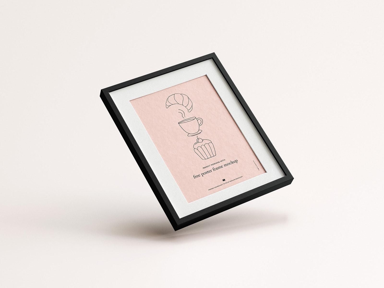 Free Poster Frame Mockup