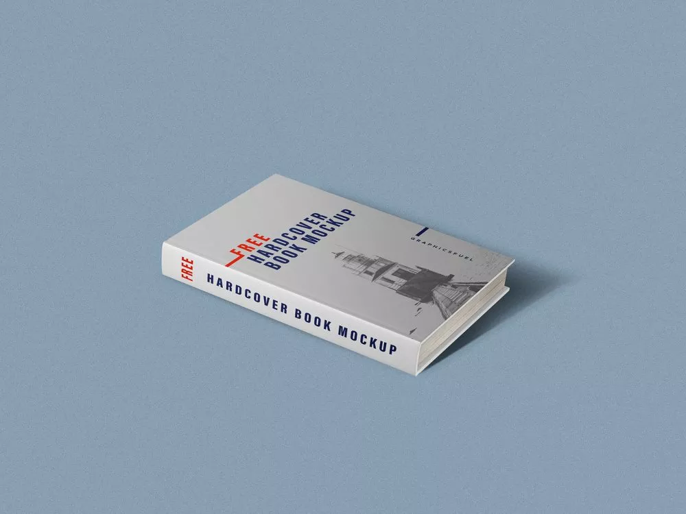 Hardcover Book PSD Mockup