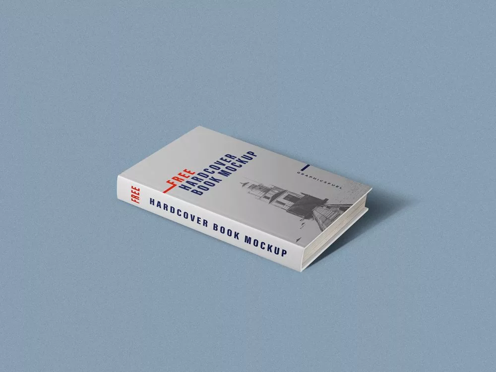 Hardcover Book PSD Mockup
